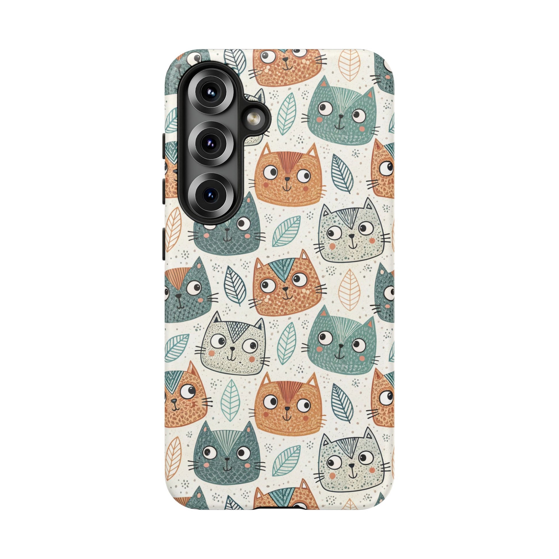 Samsung Galaxy S25 phone case - Cute Kitty Face