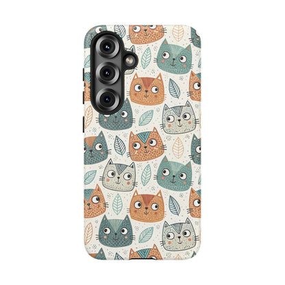 Samsung Galaxy S25 phone case - Cute Kitty Face