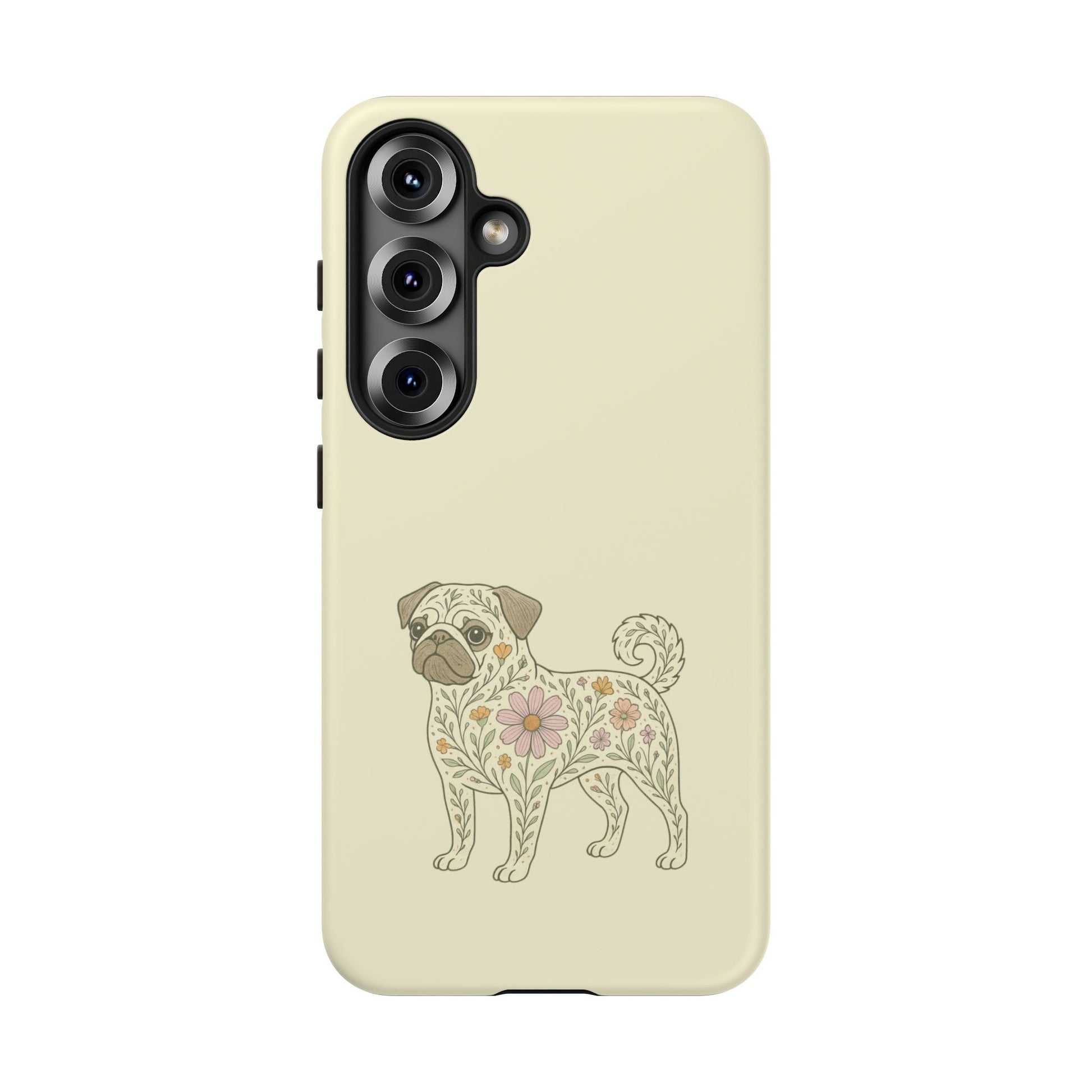 Samsung Galaxy S25 phone case - Flower Bulldog