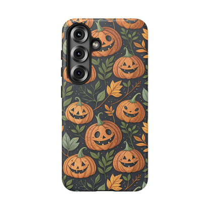 Samsung Galaxy S25 phone case - Halloween Pumpkins