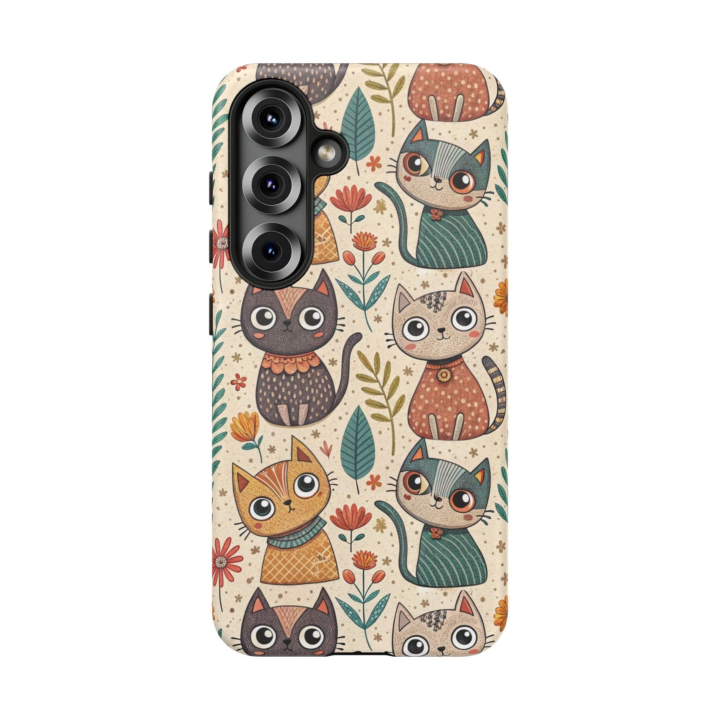 Samsung Galaxy S25 phone case - Little Cat Pals