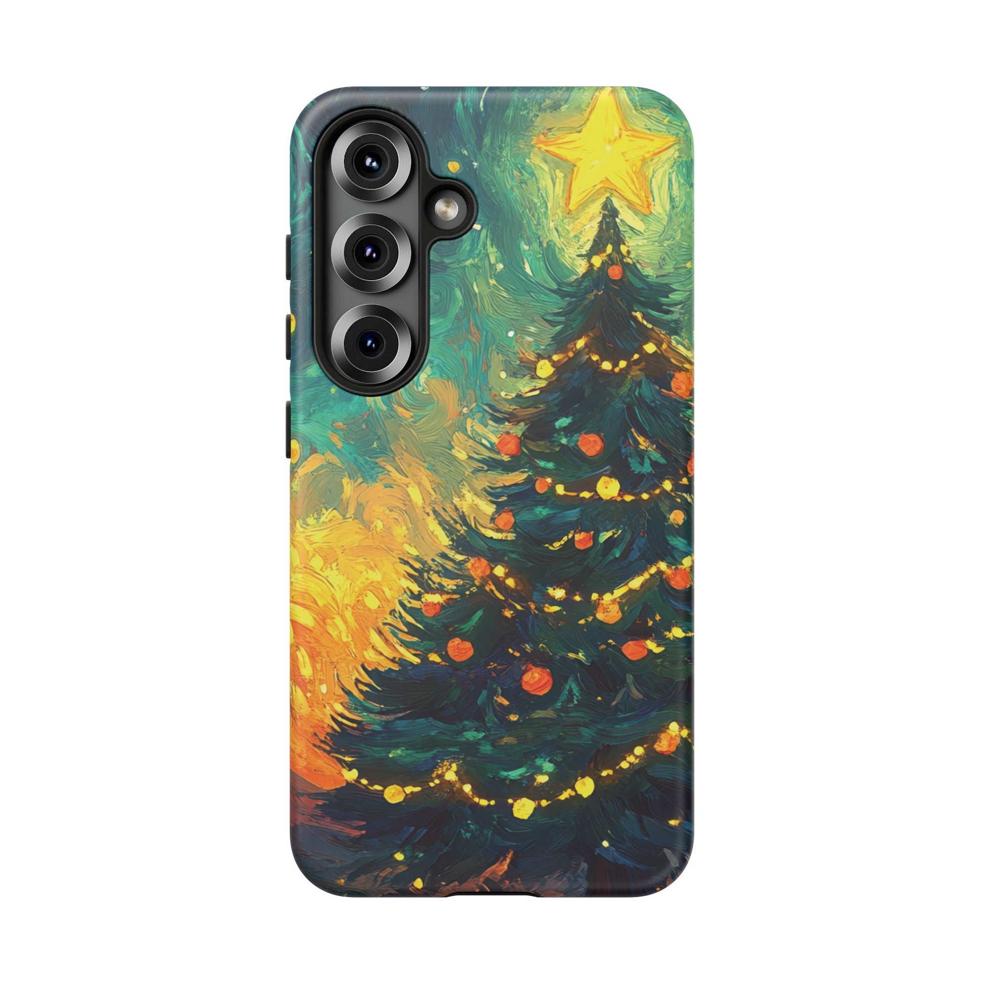 Samsung Galaxy S25 phone case - Magical Christmas Tree