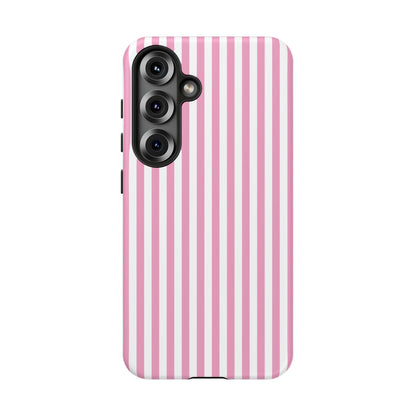 Samsung Galaxy S25 phone case - Pink Stripes