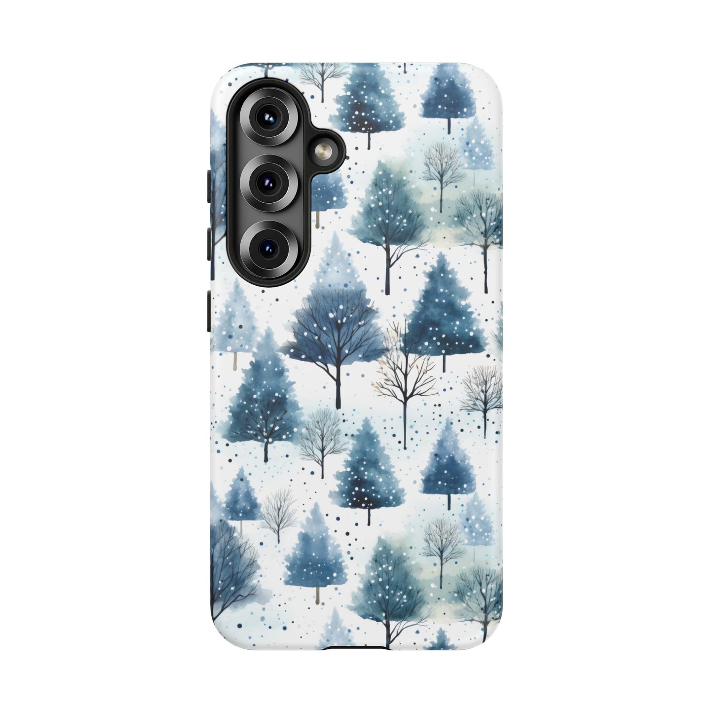 Samsung Galaxy S25 phone case - Watercolour Winter Tree