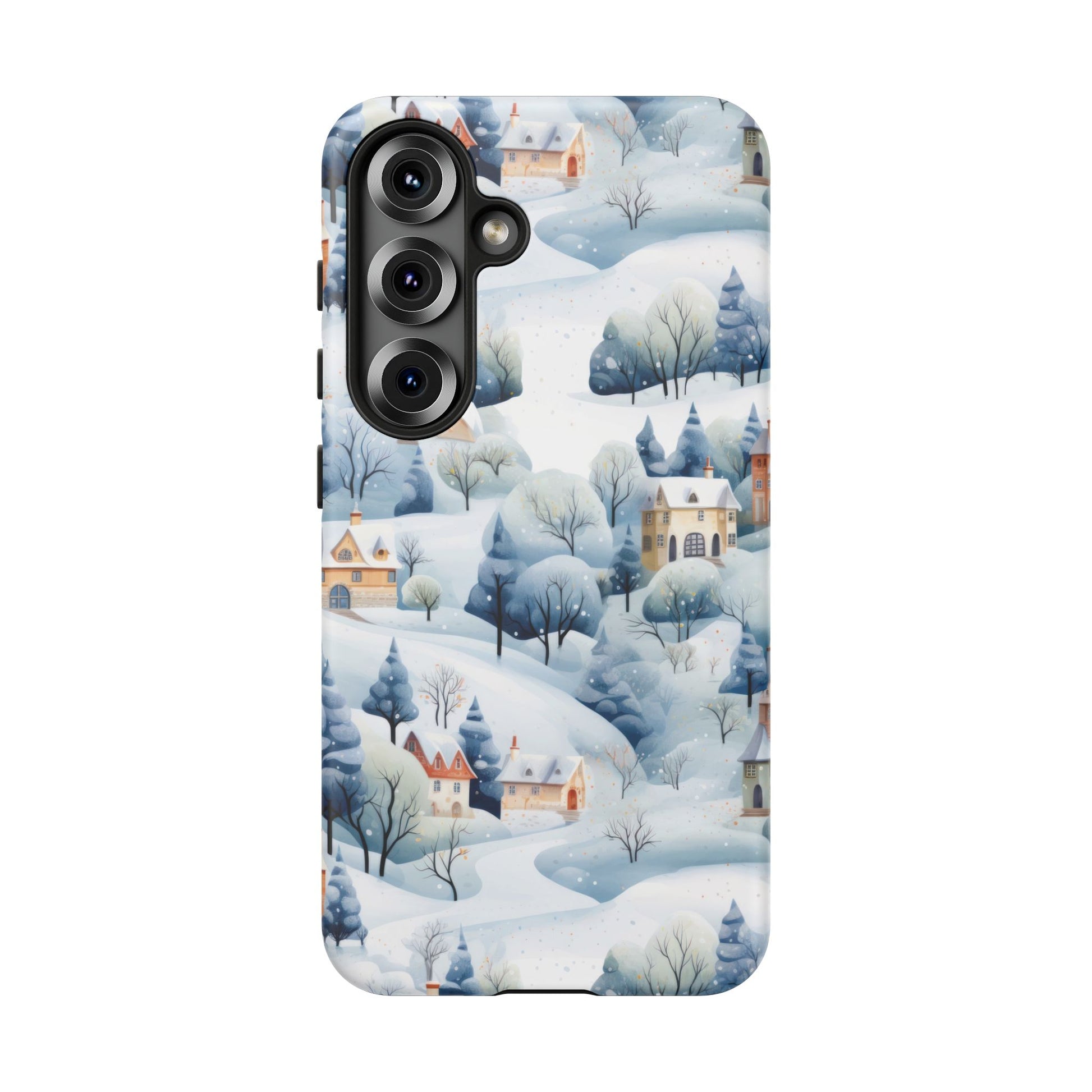 Samsung Galaxy S25 phone case - Winter Village