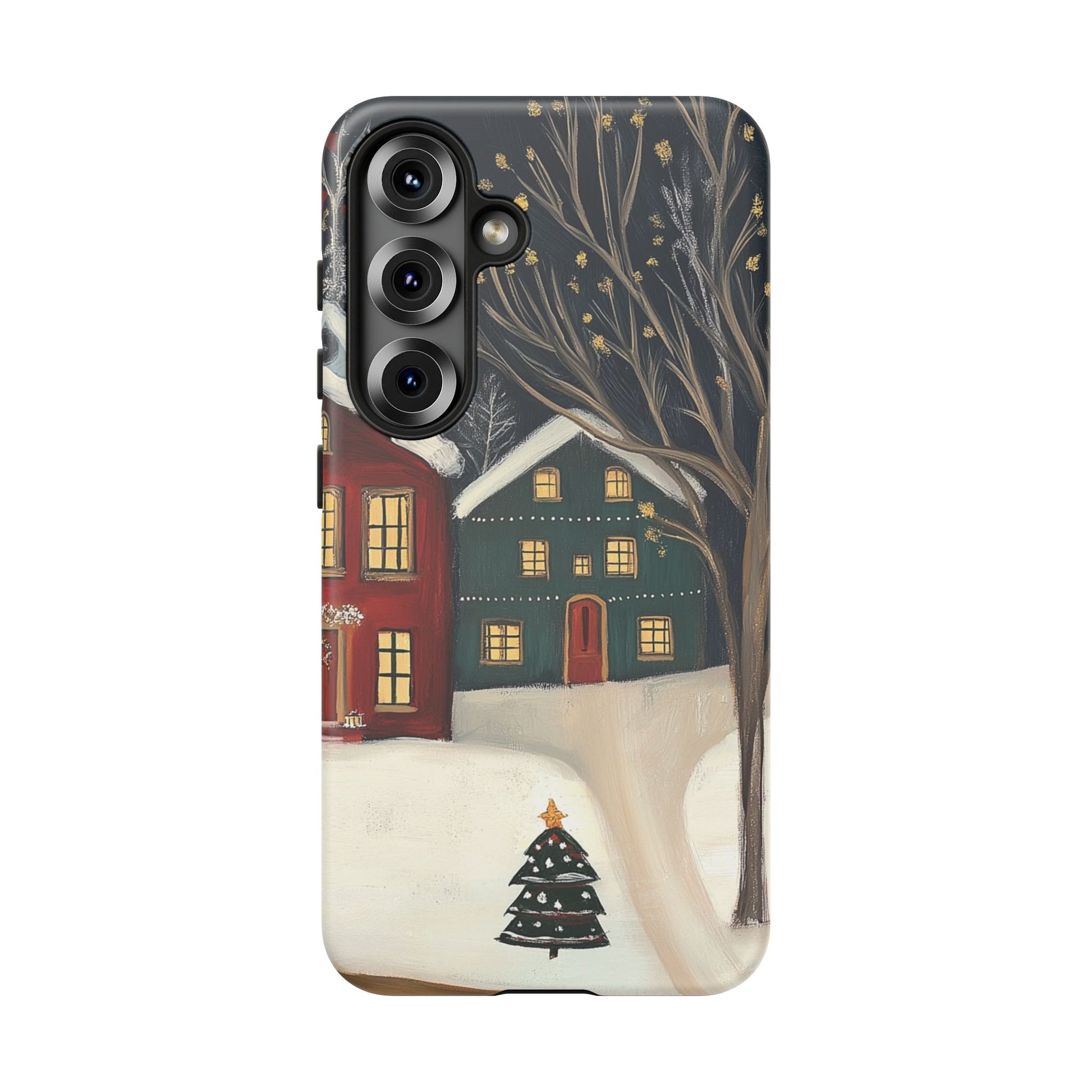 Samsung Galaxy S25 phone case - Xmas Town