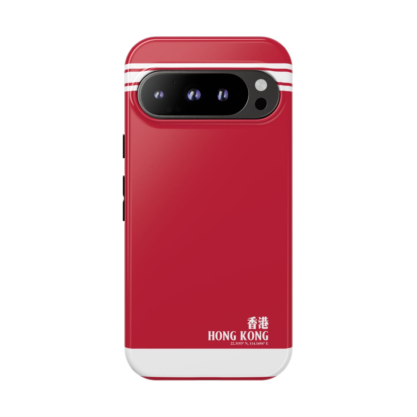 Shockproof city inspired tough case in vibrant red for urban travelers for Google Pixel