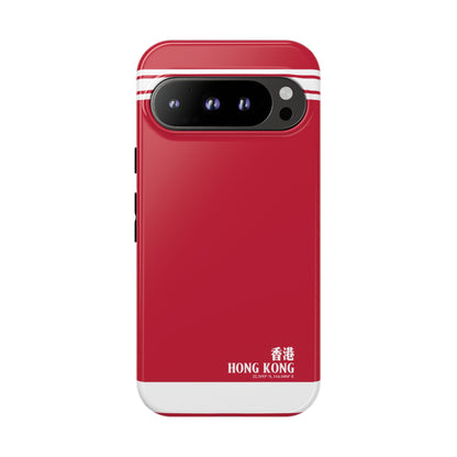 Shockproof city inspired tough case in vibrant red for urban travelers for Google Pixel