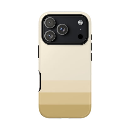 Shockproof Paris city phone cover in sophisticated tan and cream shades