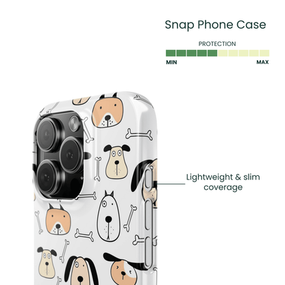 Snap Phone Case Protection Info - Lightweight