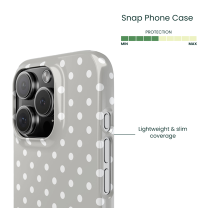 Snap Phone Case Protection Info - Lightweight