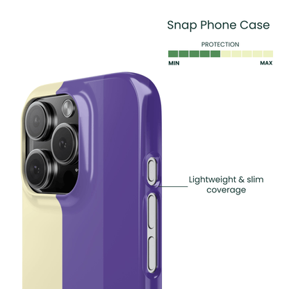 Snap Phone Case Protection Info - Lightweight