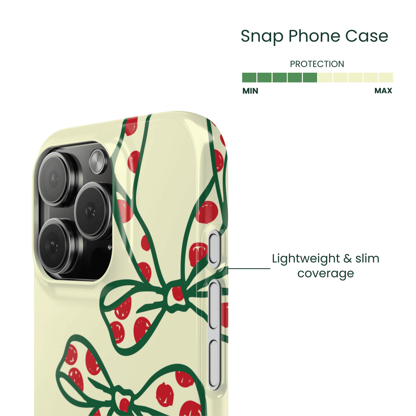Lightweight Cottagecore aesthetic Snap Case