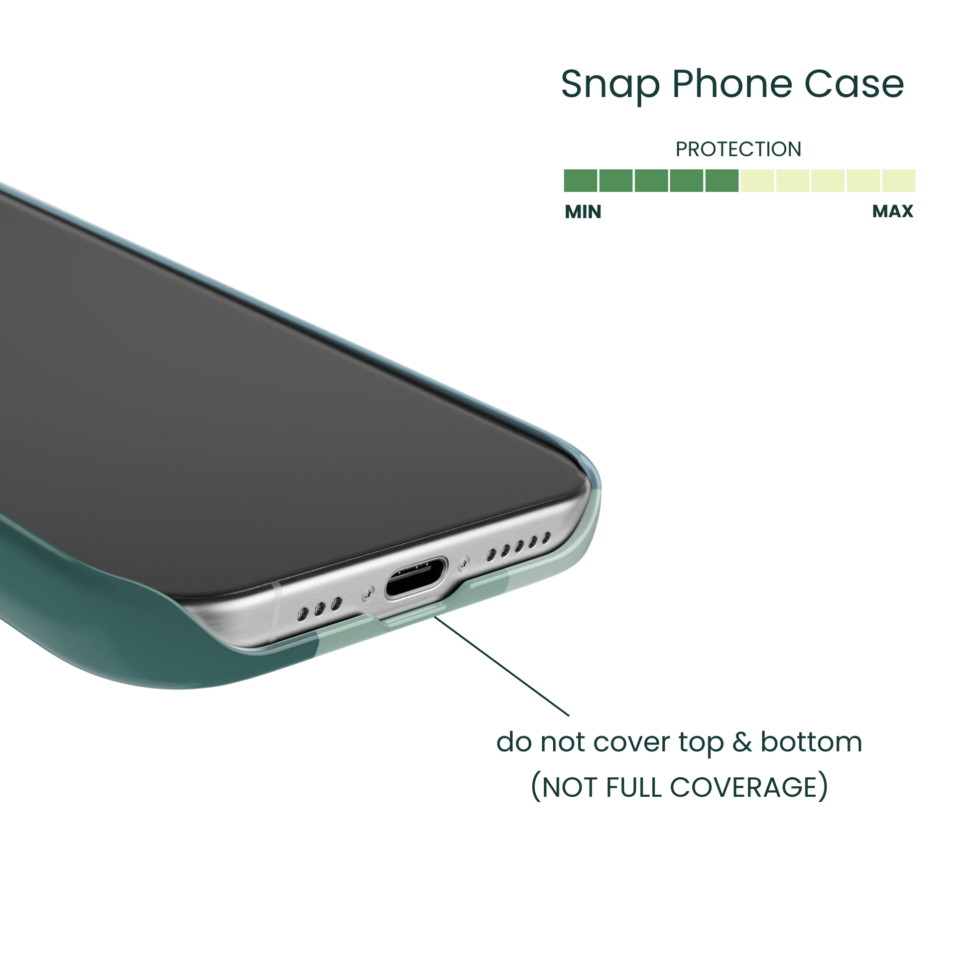 Modern urban design slim case with open ports access featuring New York geographic coordinates