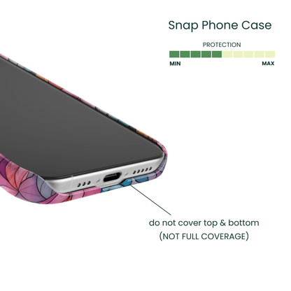 Lightweight Floral Chroma floral case with open port access
