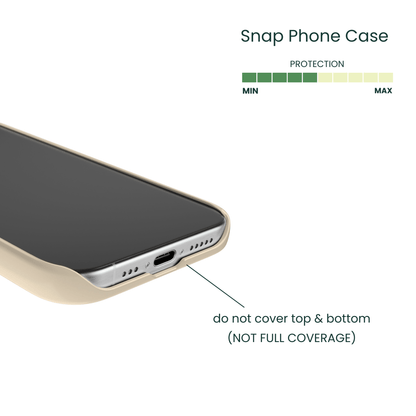 Snap Phone Case Protection Info - Coverage