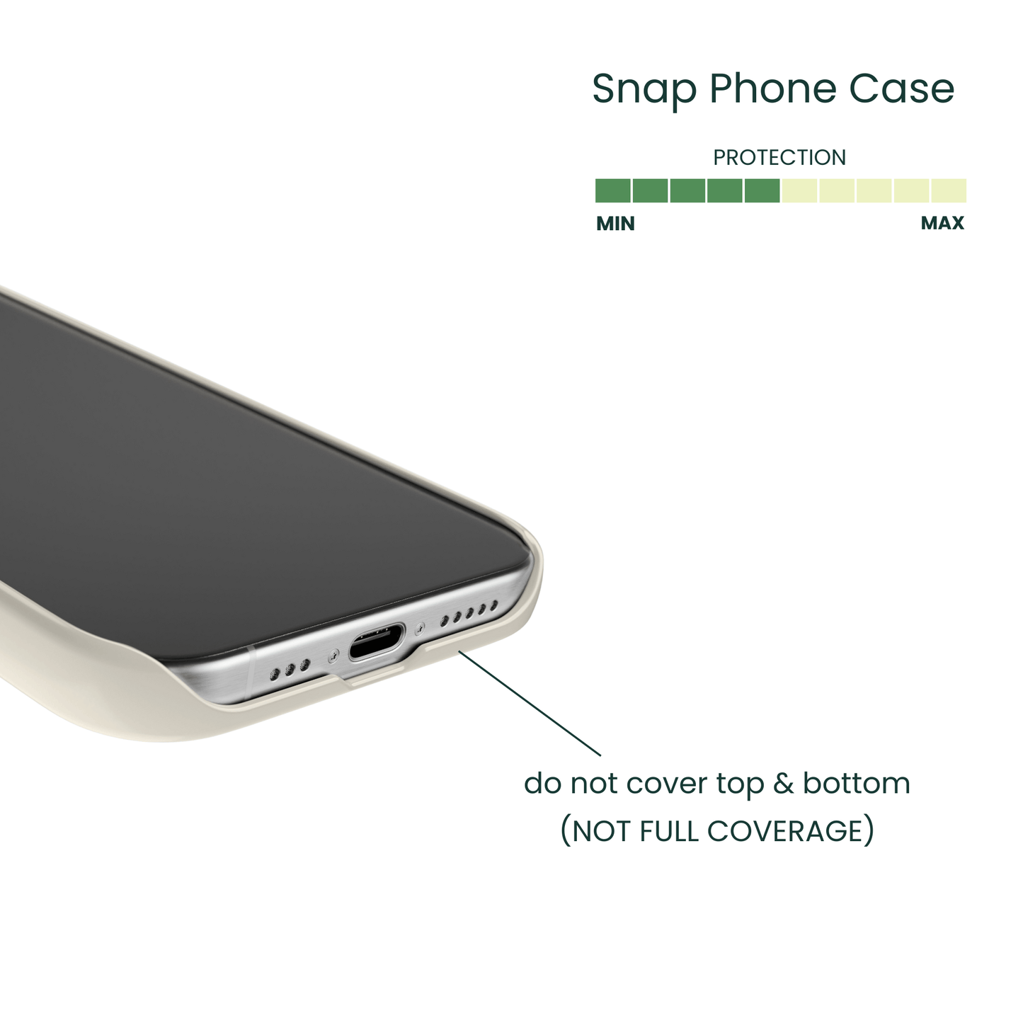 Scratch resistant thin phone cover protection with bold 9 typography