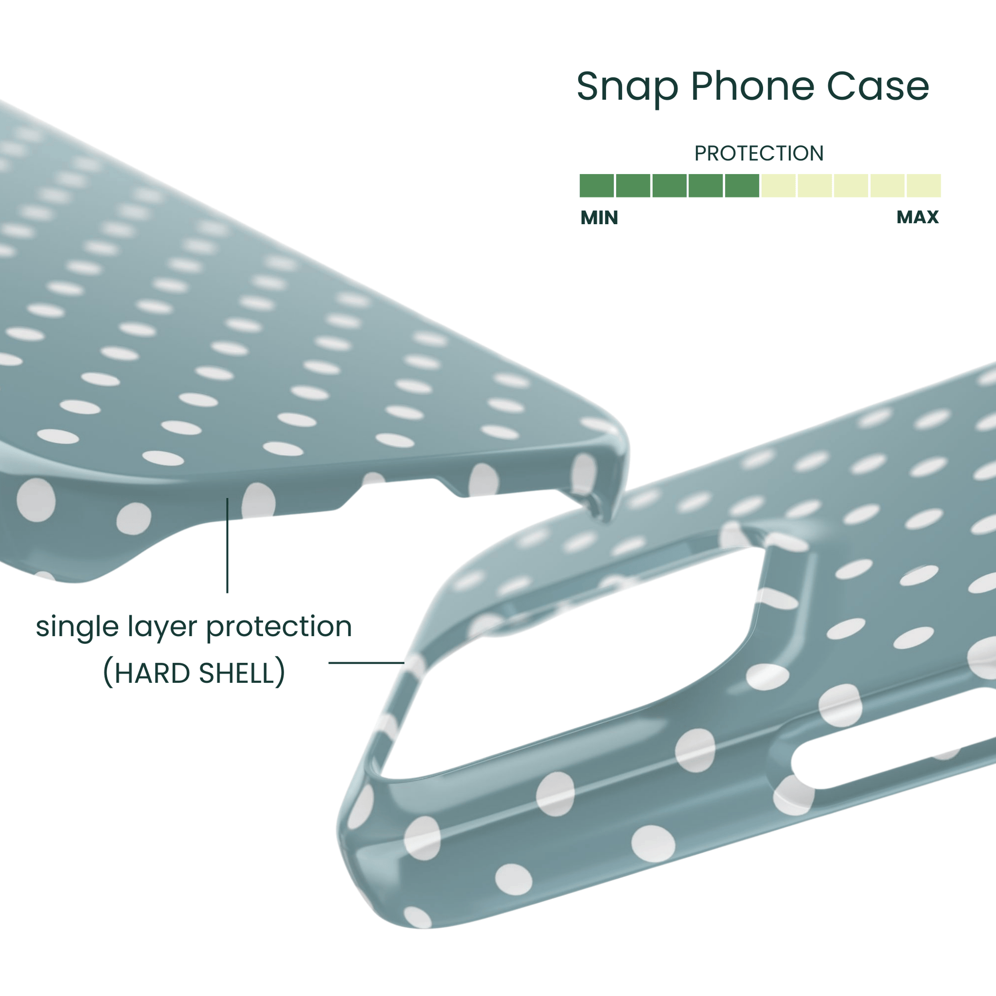 Snap Phone Case Protection Info - Shell