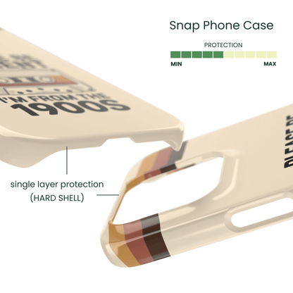 Snap Phone Case Protection Info - Shell