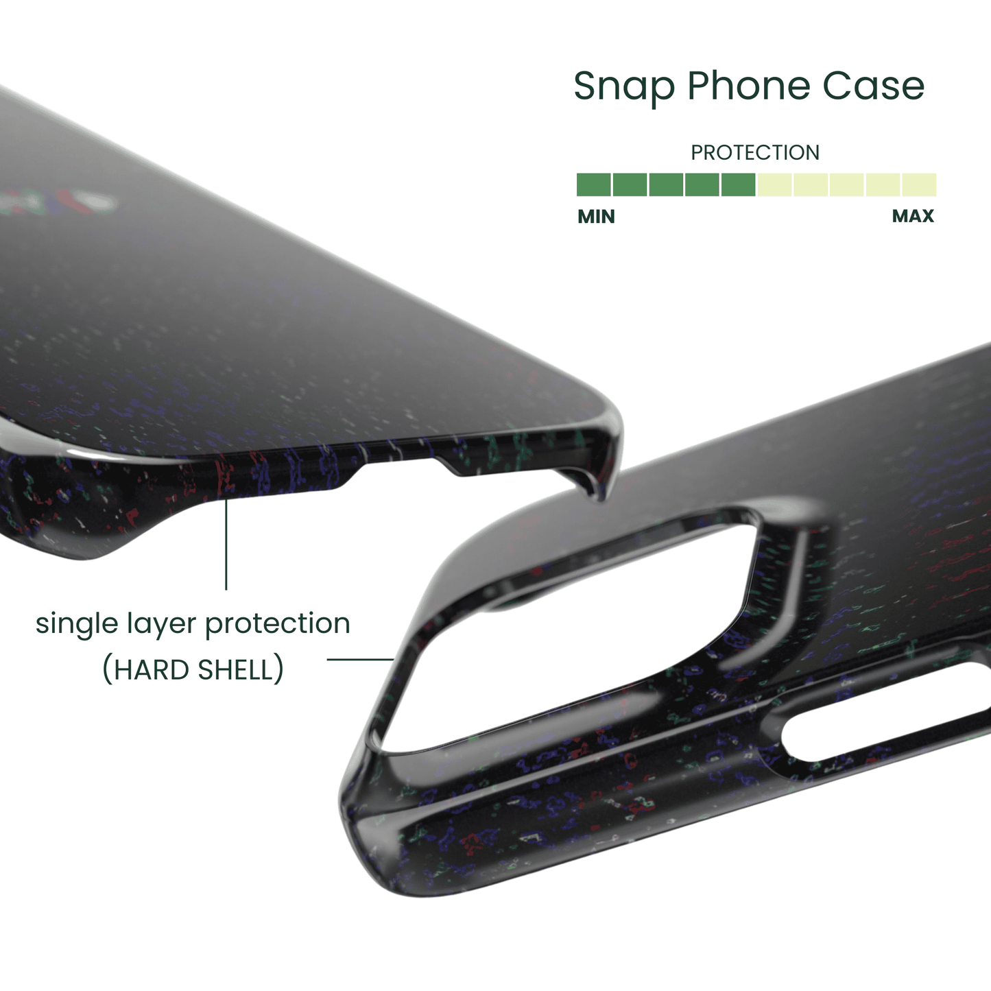Snap Phone Case Protection Info - Shell