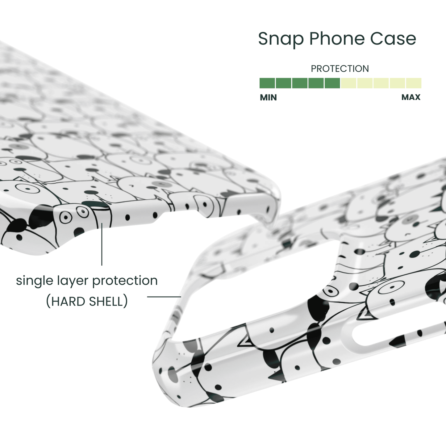 Snap Phone Case Protection Info - Shell