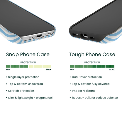 Snap Phone Case VS Tough Phone Case Protection Comparison