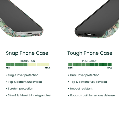 Snap Phone Case VS Tough Phone Case Protection Comparison