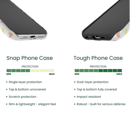Snap Phone Case VS Tough Phone Case Protection Comparison