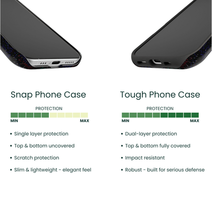 Snap Phone Case VS Tough Phone Case Protection Comparison