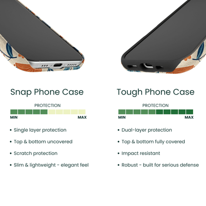 Snap Phone Case VS Tough Phone Case Protection Comparison