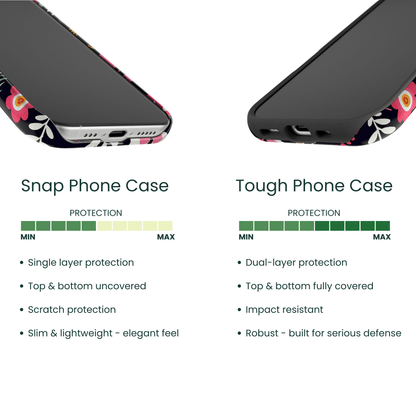 Snap Phone Case VS Tough Phone Case Protection Comparison