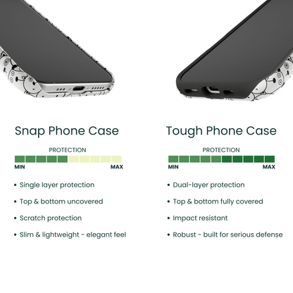 Snap Phone Case VS Tough Phone Case Protection Comparison 